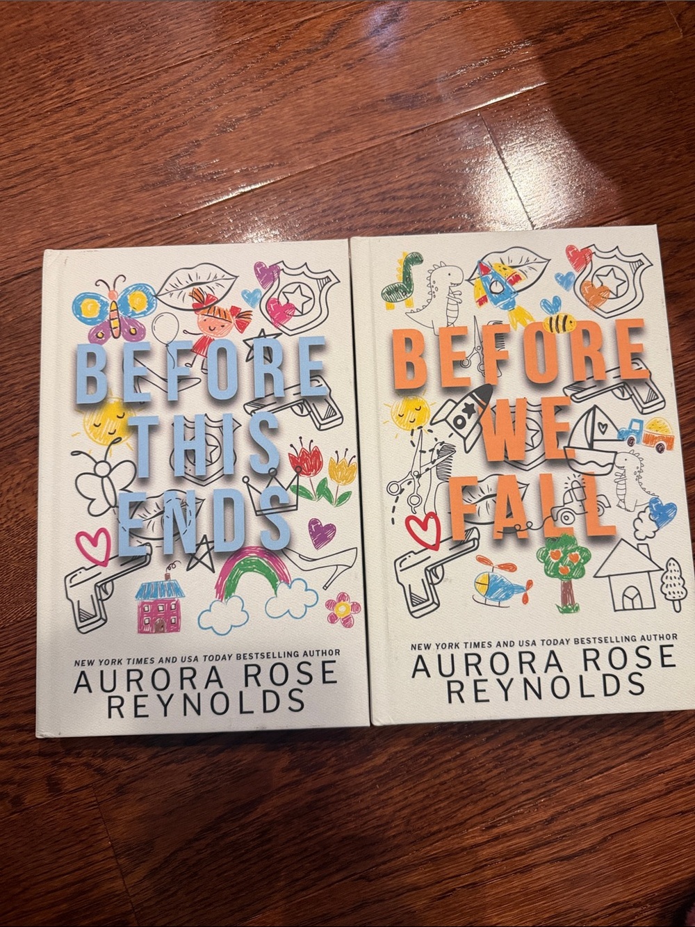 "Before This Ends” & Before We Fall Hardcover — by Aurora Rose Reynolds